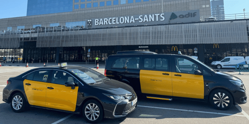 taxi barcelona 5 plazas